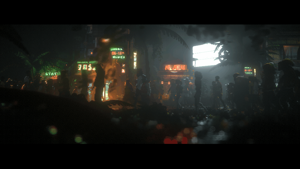 The Last Night GIF from 2019's next-gen upgrade